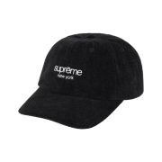 Supreme Chenille 6-Panel Black - 22SS