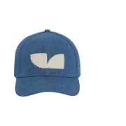 Iro Greb Yin Yang Embroidered Cap Denim Light Beige