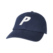 Palace P 6-Panel Cap Navy - 24SS