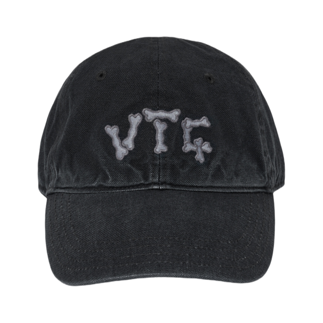 해칭룸 본 빈티지 캡 워시드 블랙(Hatchingroom Bone VTG Cap Washed Black)