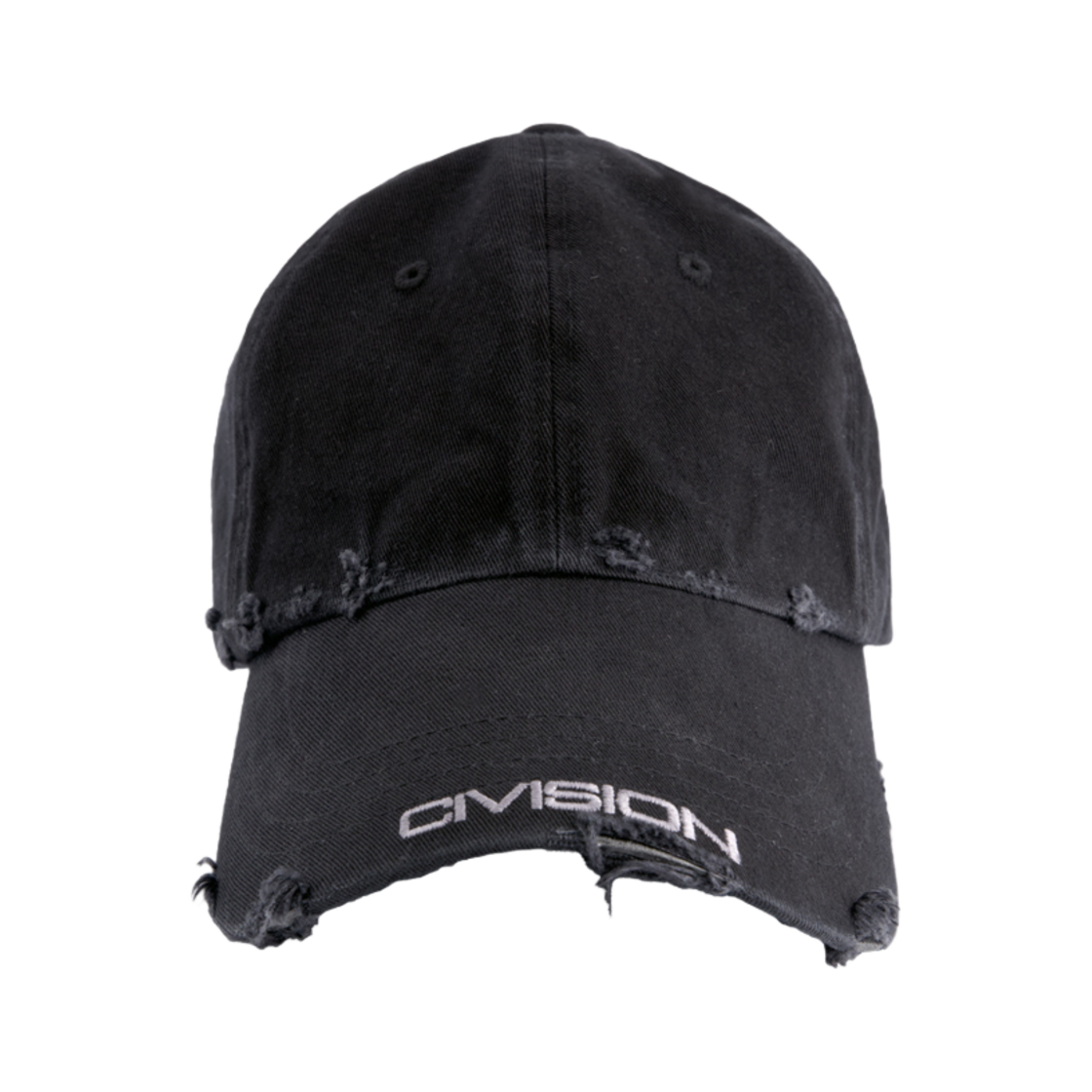 씨비전 바이 씨에스씨 디스트레스드 플레인 캡(Civision by CSC Distressed Plain Cap)