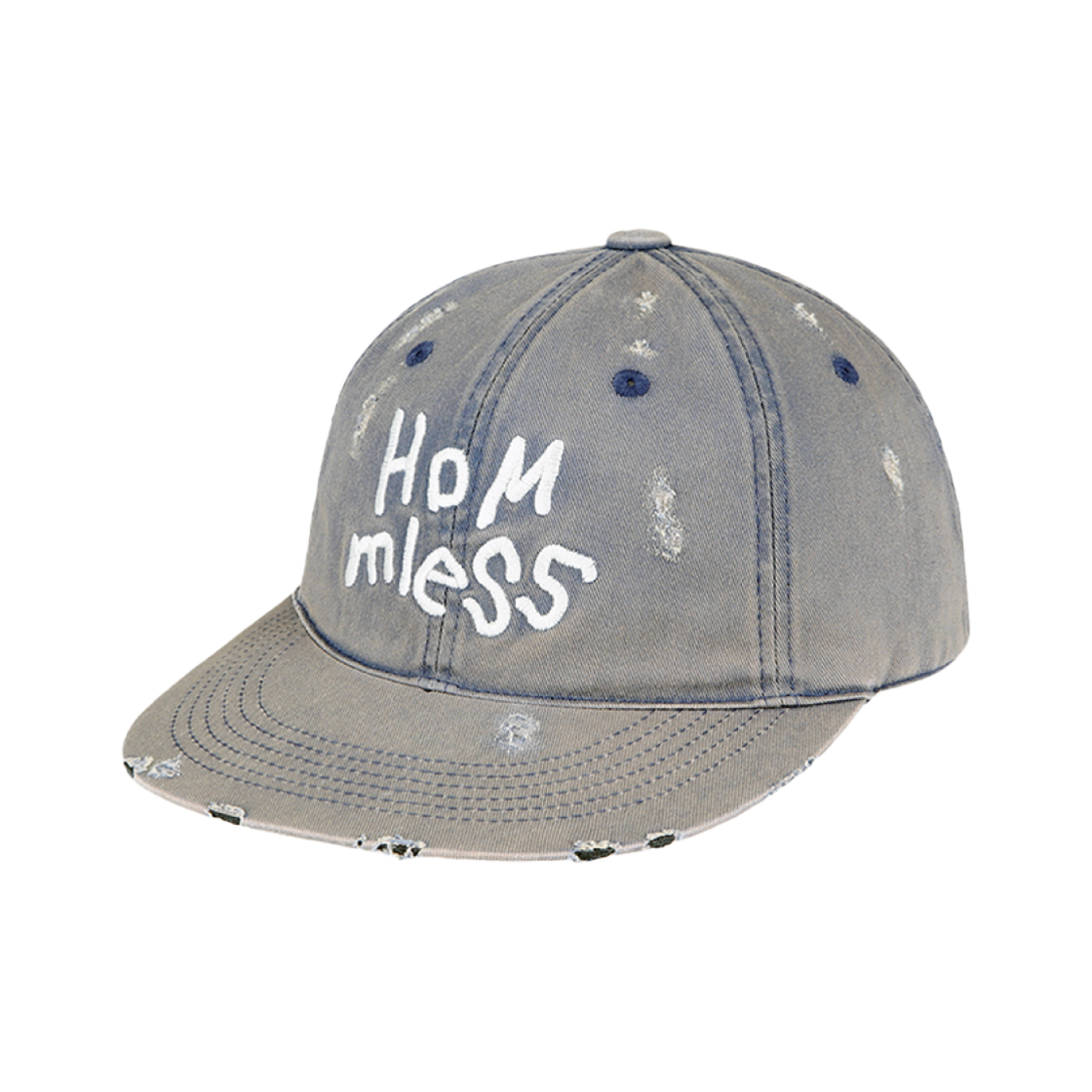 홈리스 로고 캡 데미지(Hommless Logo Cap Damaged)