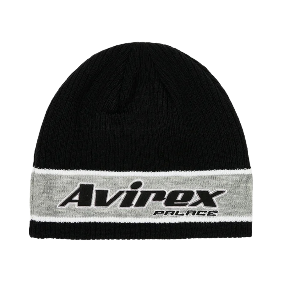 팔라스 아비렉스 나인 커프 비니 블랙 - 23FW(Palace Avirex Nein Cuff Beanie Black - 23FW)