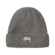 Stussy Boucle Fleece Beanie Grey