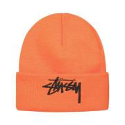 Stussy Big Stock Cuff Beanie Orange
