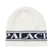 Palace Jeans Nein Cuff Beanie White - 22FW