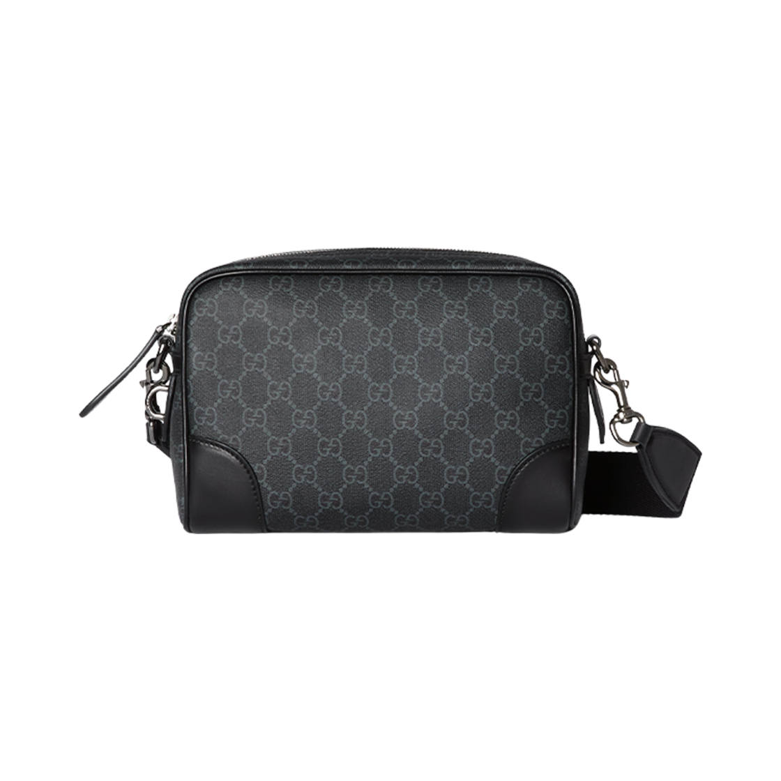 구찌 GG 엠블럼 스몰 크로스바디백 블랙(Gucci GG Emblem Small Crossbody Bag Black) - 1