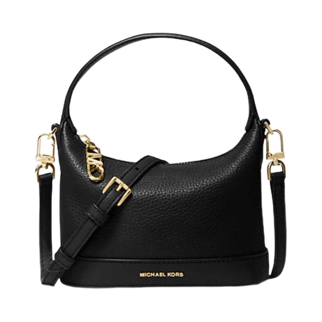 마이클 코어스 위스 스몰 페블 레더 크로스바디백 블랙(Michael Kors Wythe Small Pebbled Leather Crossbody Bag Black)