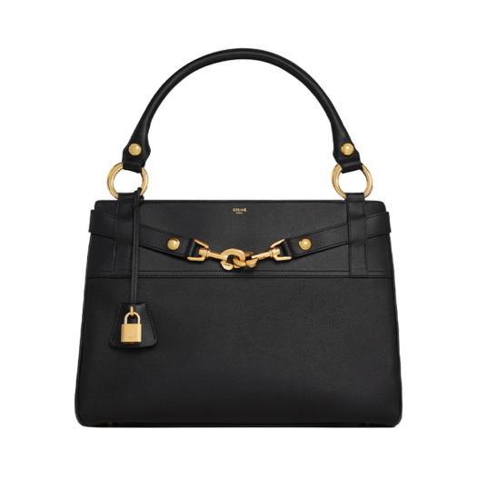 Celine Medium Annabel Bag in Supple Calfskin Black