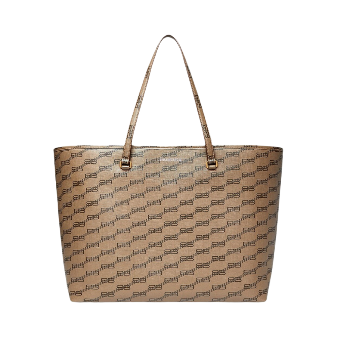【BALENCIAGA】SIGNATURE MEDIUM 横 SHOPPER BB MONOGRAM デニム Balenciaga Signature Medium East-West Shopper Bag BB
