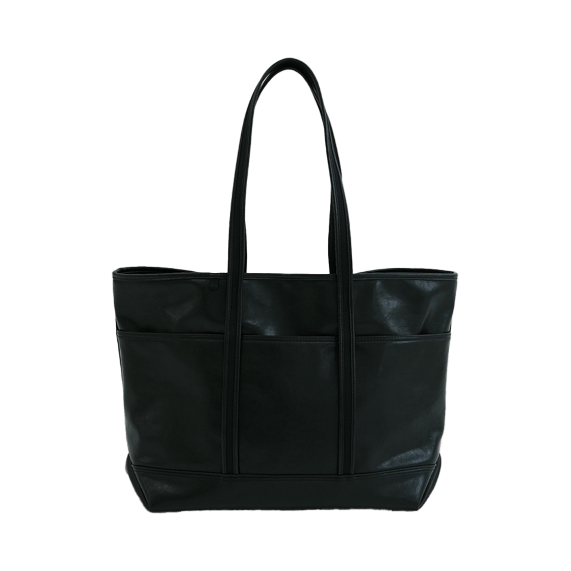 노이에 레더 토트백 블랙(Neue Leather Tote Bag Black)