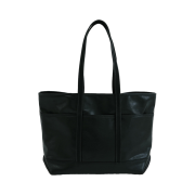 Neue Leather Tote Bag Black