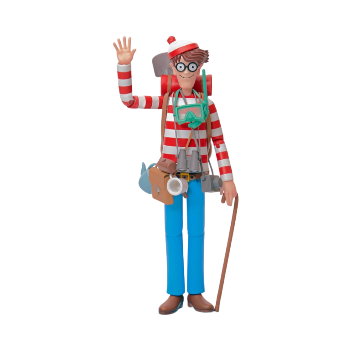 블리츠웨이 5프로 스튜디오 월리를 찾아라 1/12 메가히어로 피규어(Blitzway 5Pro Studio Where's Wally 1/12 Megahero Figure)