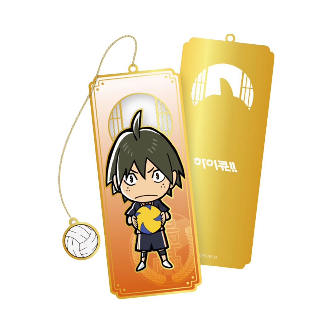 8809896027588 HAIKYU HINO Metal Bookmark Yamaguchi