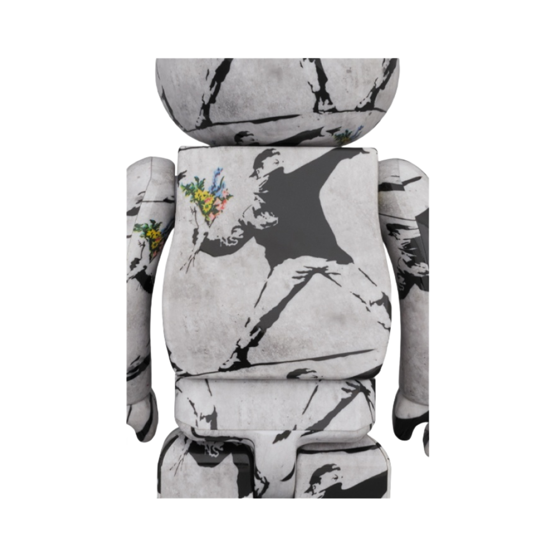 베어브릭 뱅크시 플라워 봄버 100% & 400% 세트(Bearbrick Banksy Flower Bomber 100% & 400% Set) - 4