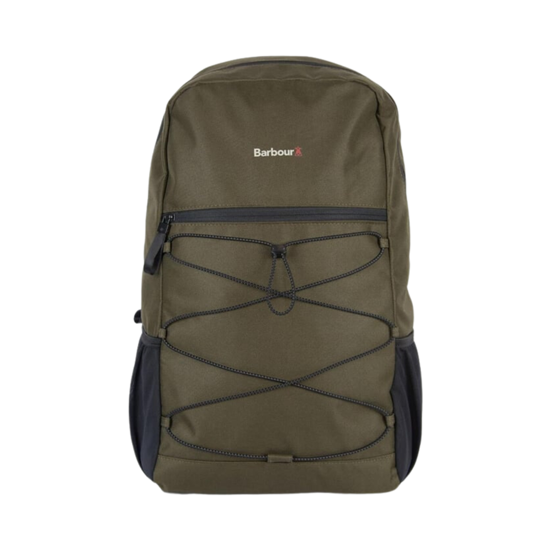 UBA0666OL11 Barbour Arwin Canvas Explorer Backpack Olive Black
