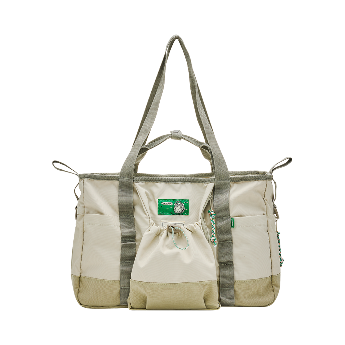 PRBA042624BEFR PARITY Ver.2 Multi Square Bag Light beige