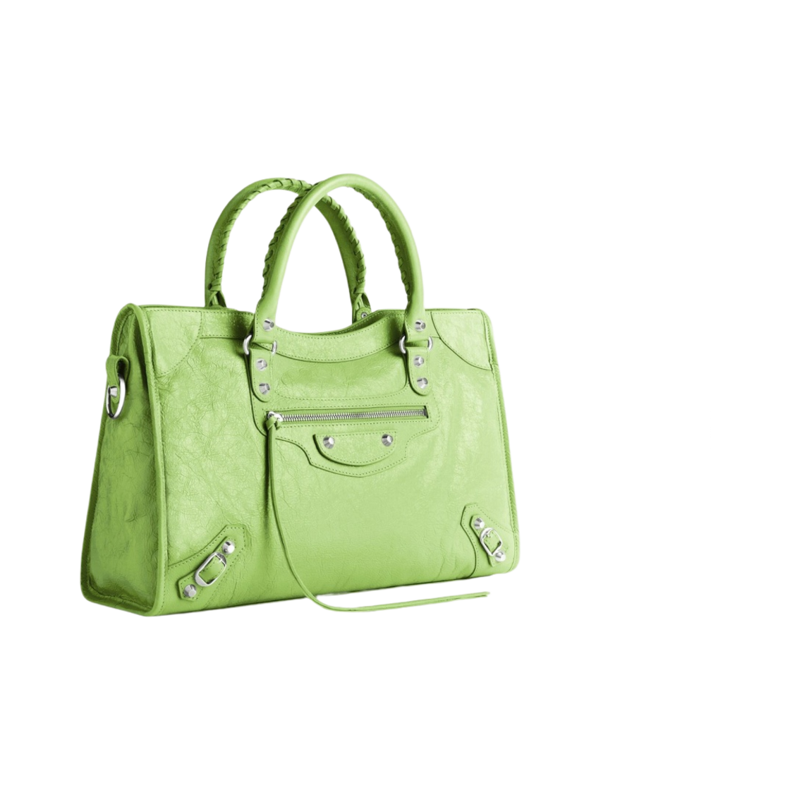 발렌시아가 르 시티 미디움 백 그린(Balenciaga Le City Medium Bag Green) - 2