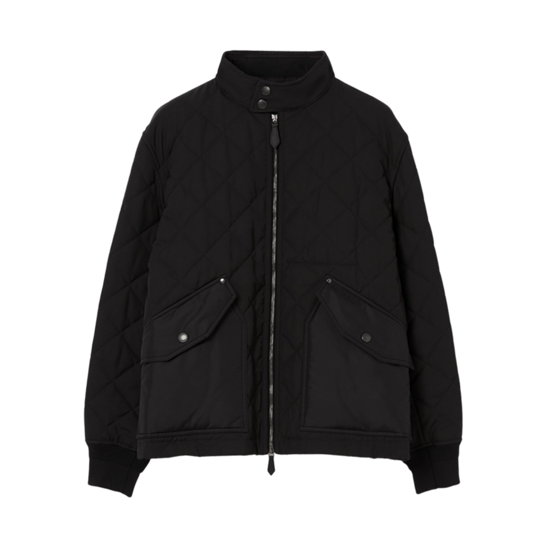 버버리 퀼티드 써모레귤레이티드 헤링턴 자켓 블랙(Burberry Quilted Thermoregulated Harrington Jacket Black)