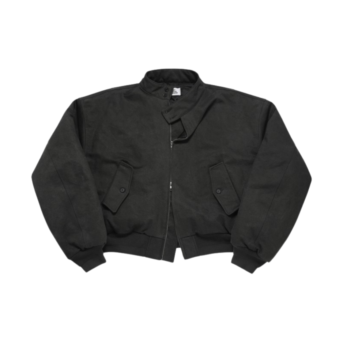 - MJD Canvas Harrington Jacket Dark Grey