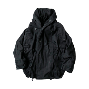 Kapital Katsuragi Brushed Ring Coat Black