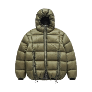 Unaffected LS Hooded Down Jumper Sage Green - 24FW