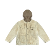 Project G/R Oversized Chore Work Jacket Beige