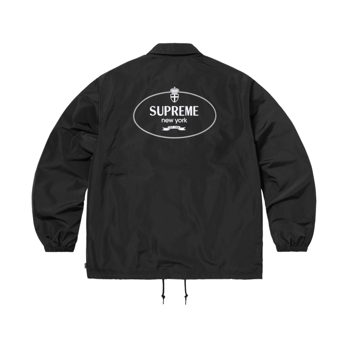 슈프림 크레스트 코치 자켓 블랙 - 24FW | Supreme | KREAM