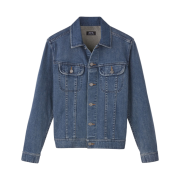 A.P.C. Veste Jean US Washed Denim Jacket Indigo