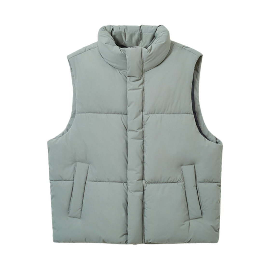 스파오 베이직 다운 베스트 카키(Spao Basic Down Vest Khaki)