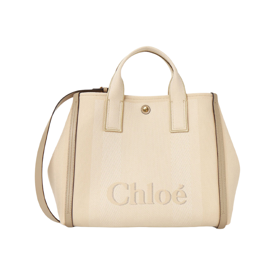 CHC25SS910O6526Y Chloe Carry Tote Bag Beige