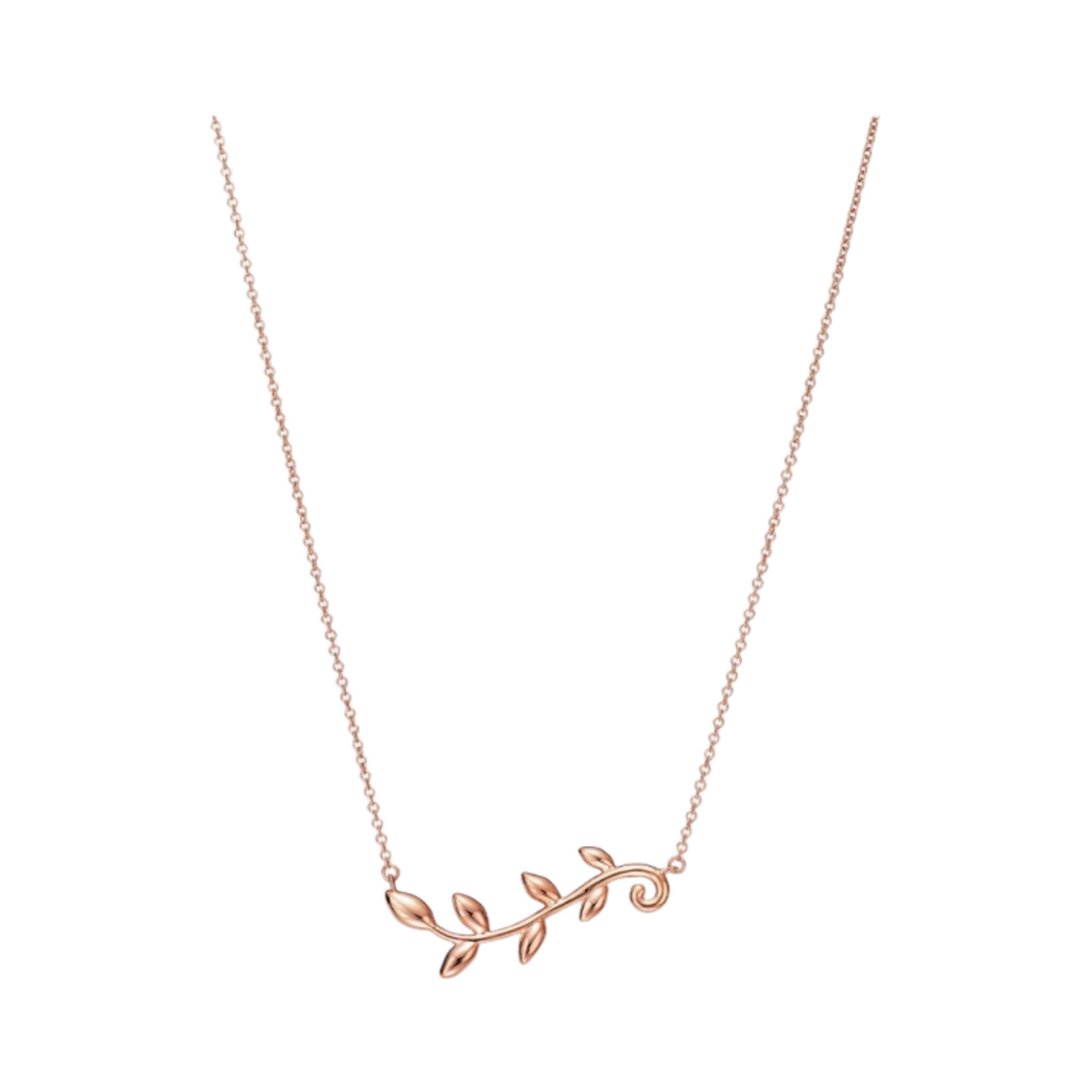 티파니 앤 코 팔로마 피카소 올리브 리프 바인 펜던트 로즈 골드(Tiffany & Co. Paloma Picasso Olive Leaf Vine Pendant Rose Gold) - 2