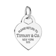 Tiffany & Co. Return to Tiffany Heart Tag Charm Medium Silver