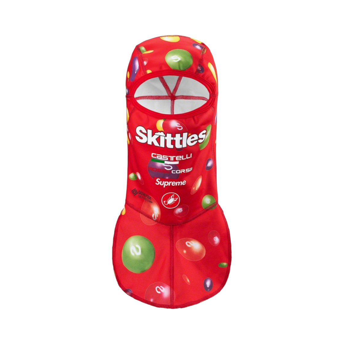 - Supreme x Skittles Castelli Balaclava Red - 21FW
