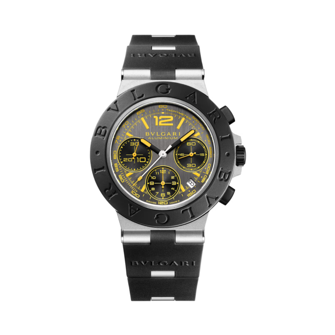 불가리 알루미늄 41mm 워치 블랙(Bulgari Aluminium 41mm Watch Black)