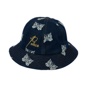 Palace x Needles Denim Bucket Hat Indigo - 24FW