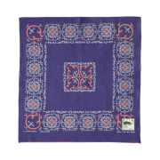 Kapital Fastcolor Selvedge Bandana Havana Naja Purple