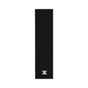 Celine Triomphe Muffler in Seamless Cashmere Black