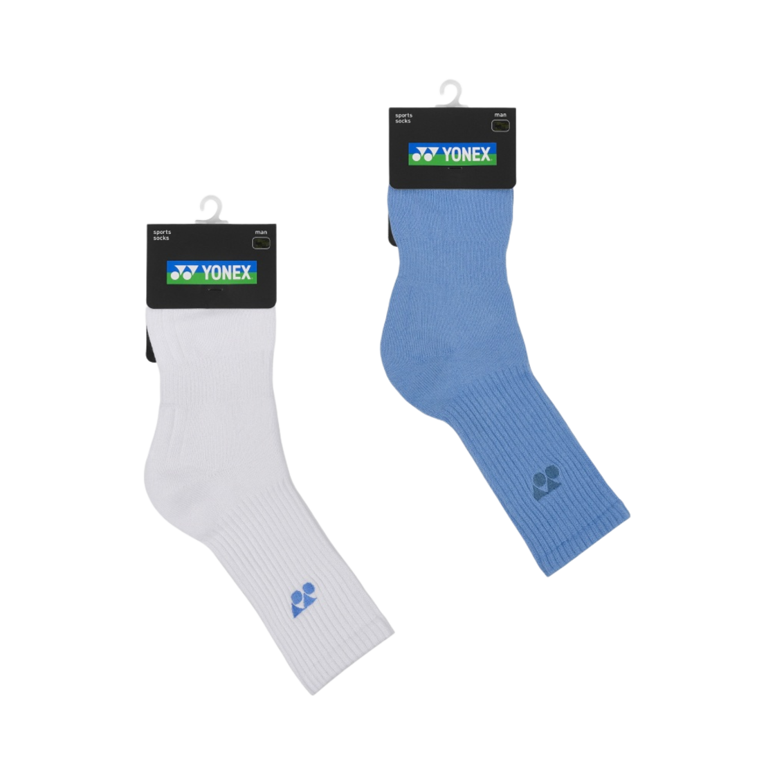 아이앱 스튜디오 x 요넥스 삭스 팩 화이트 블루(IAB Studio x Yonex Socks Pack White Blue)