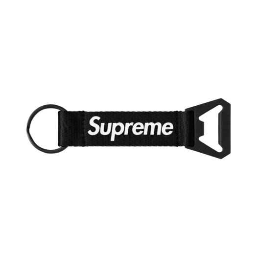 新品未使用23SS Supreme Webbing Keychain black Supreme Webbing Keychain (SS23) - $18
