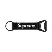 Supreme Bottle Opener Webbing Keychain Black - 21FW