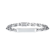 Tiffany & Co. Tiffany 1837 Makers ID Chain Bracelet Silver