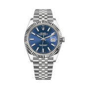 Rolex Datejust 41mm 126334 Bright Blue Jubilee