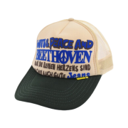 Kapital Love & Peace And Beethoven Track Cap Kinari Green