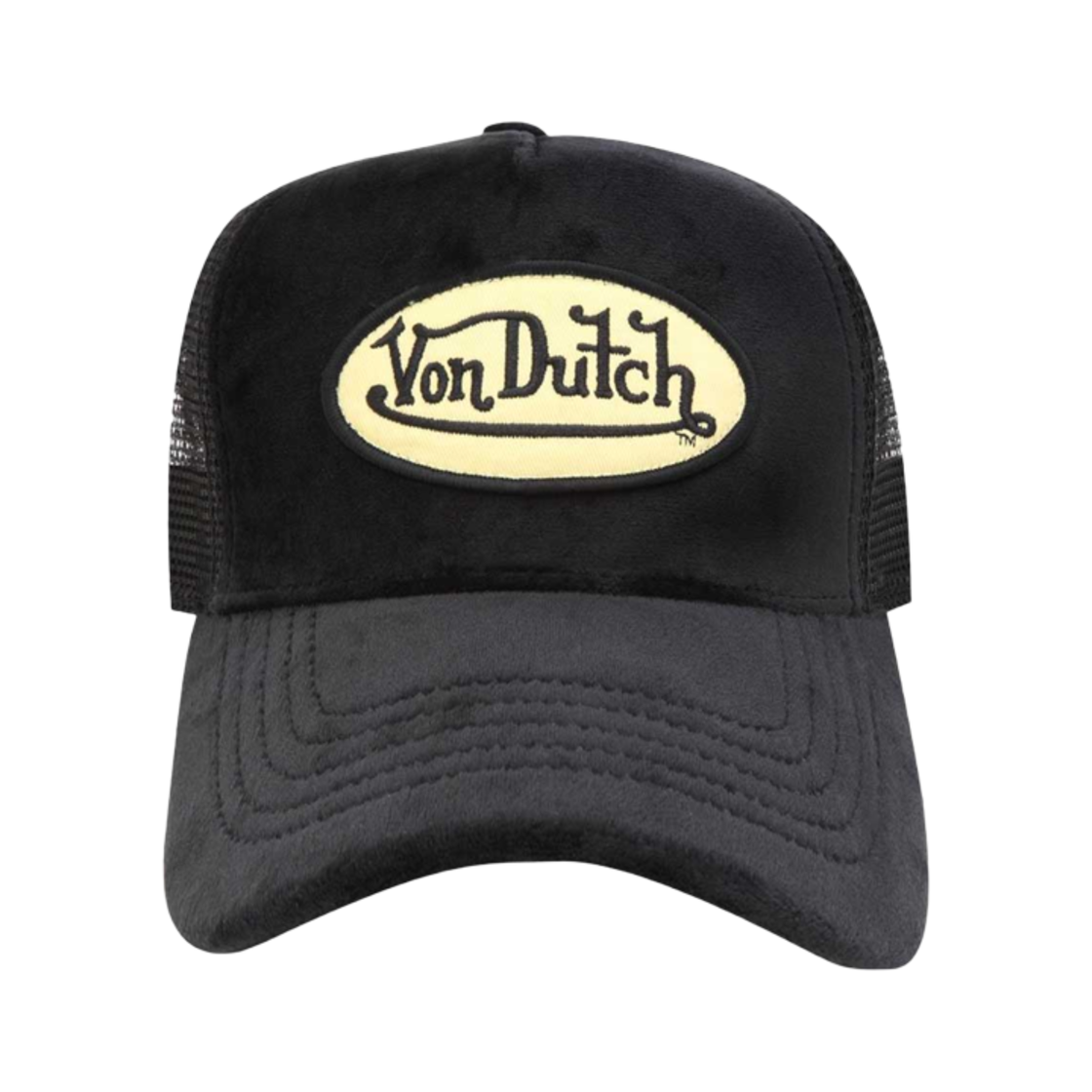본더치 벨벳 트러커 블랙(Von Dutch Velvet Trucker Black) - 1