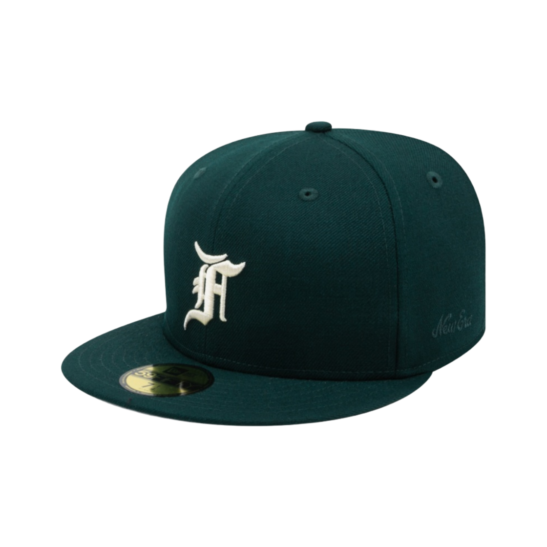 60191789 Essentials x New Era Sized Cap Dark Green