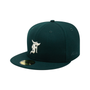 Essentials x New Era Sized Cap Dark Green