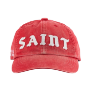 Saint Mxxxxxx Saint 6 Panel Cap Red - 25SS