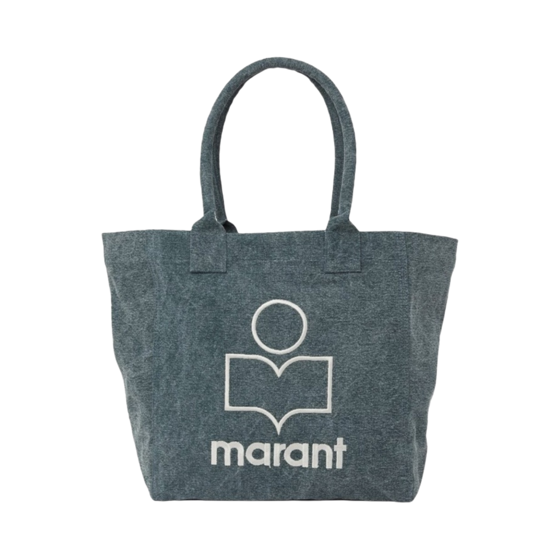 이자벨 마랑 스몰 옌키 로고 토트백 다크 그린 - 23SS(Isabel Marant Small Yenky Logo Tote Bag Dark Green - 23SS) - 1