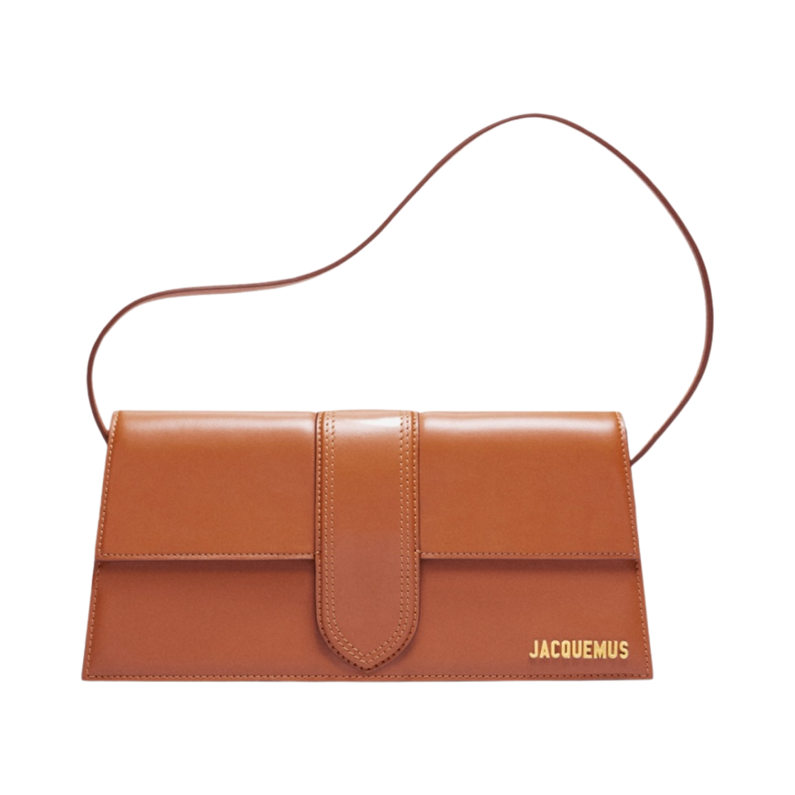 자크뮈스 르 밤비노 롱 플랩 백 라이트 브라운(Jacquemus Le Bambino Long Flap Bag Light Brown) - 1